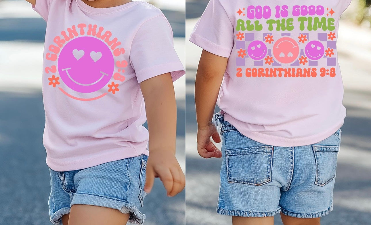 Colorful Fun Bible Verses Tee