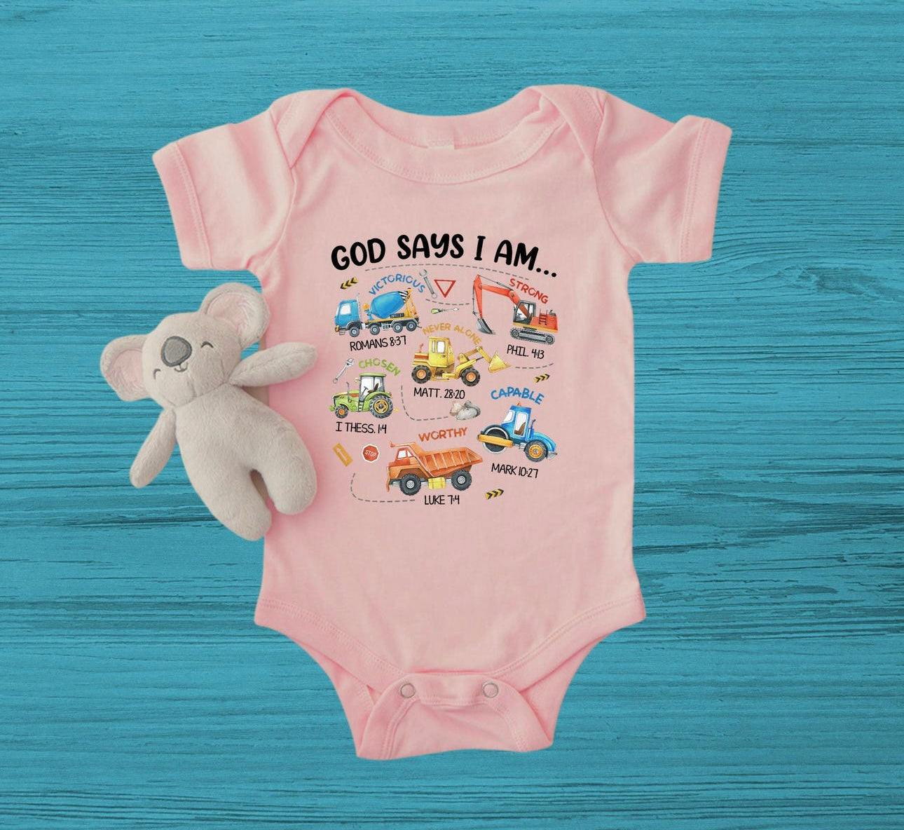 God Says I Am Toddler/Youth Tee