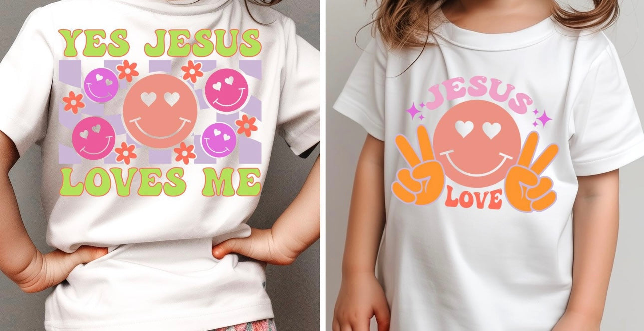 Colorful Fun Bible Verses Tee