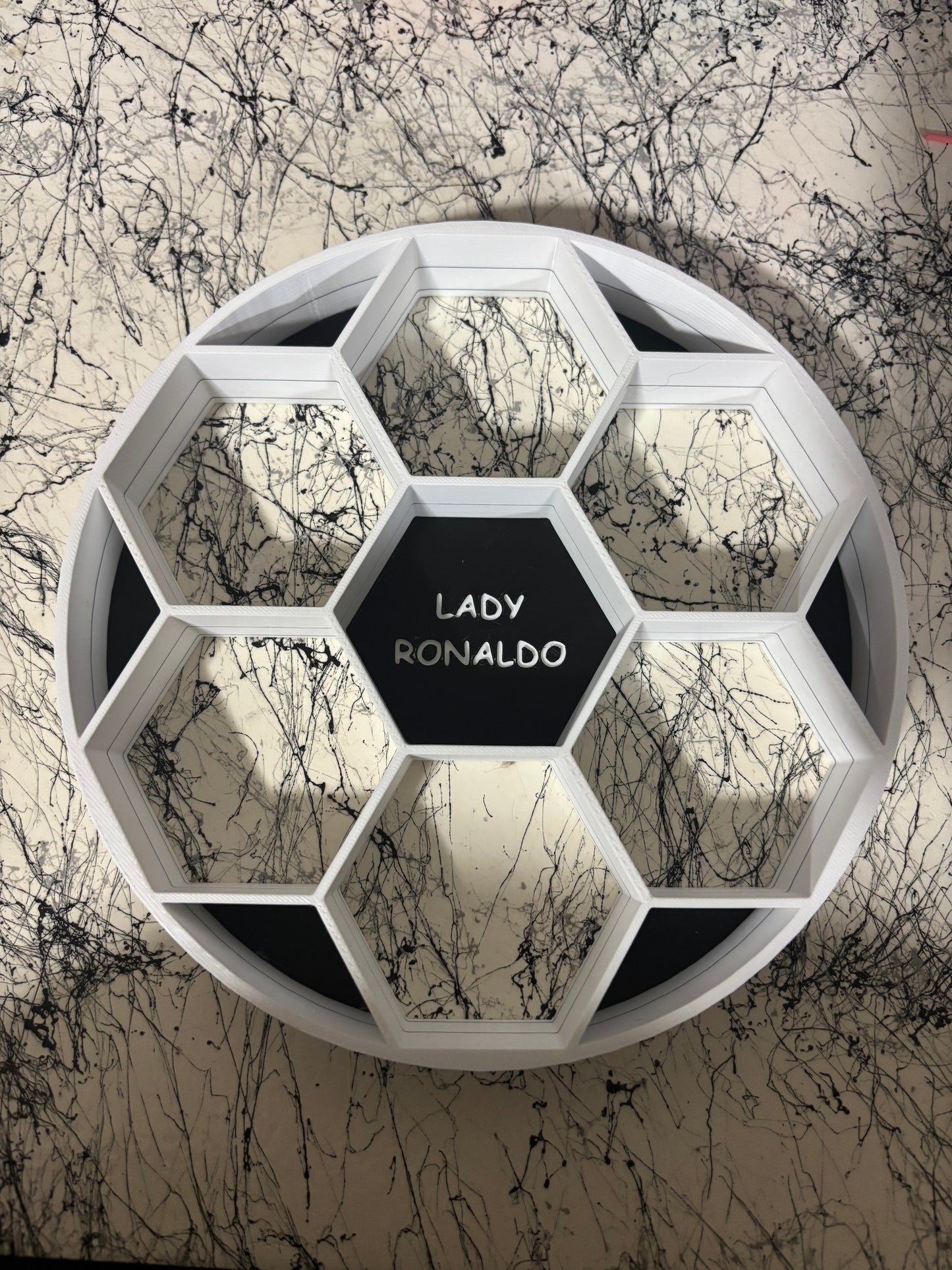 3D Soccer Shelf