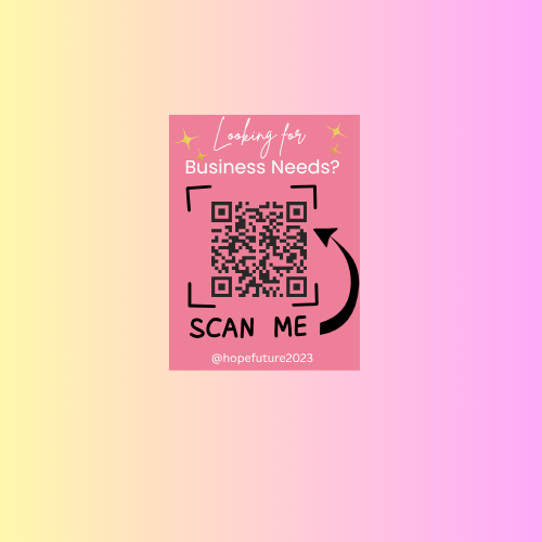 Business Stickers w/QR Code