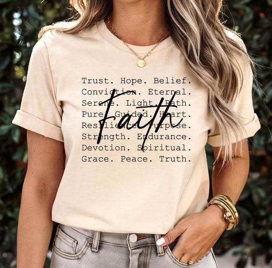 Faith Tee Youth & Adults