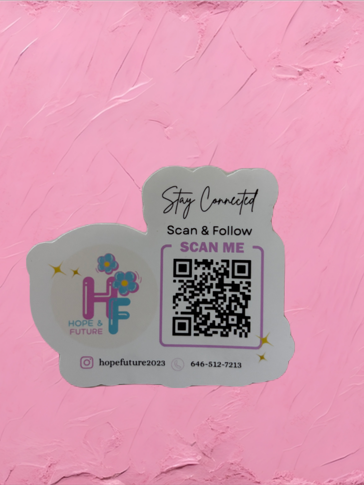 Business Stickers w/QR Code