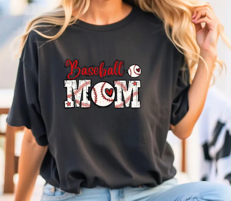 Baseball Mom Tee